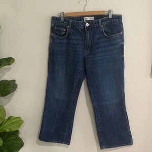 Zara Ness Cropped Flare Jean